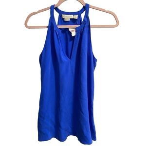 Cynthia Rowley Tank Top, Blue, Size XS, NWT 100%‎ Silk